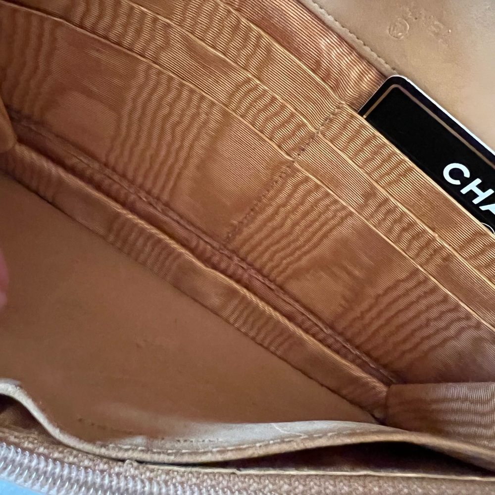 CHANEL Tan Leather Wallet on Chain - Picture 11 of 15